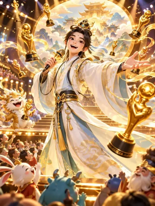 太乙真人的颁奖典礼封面